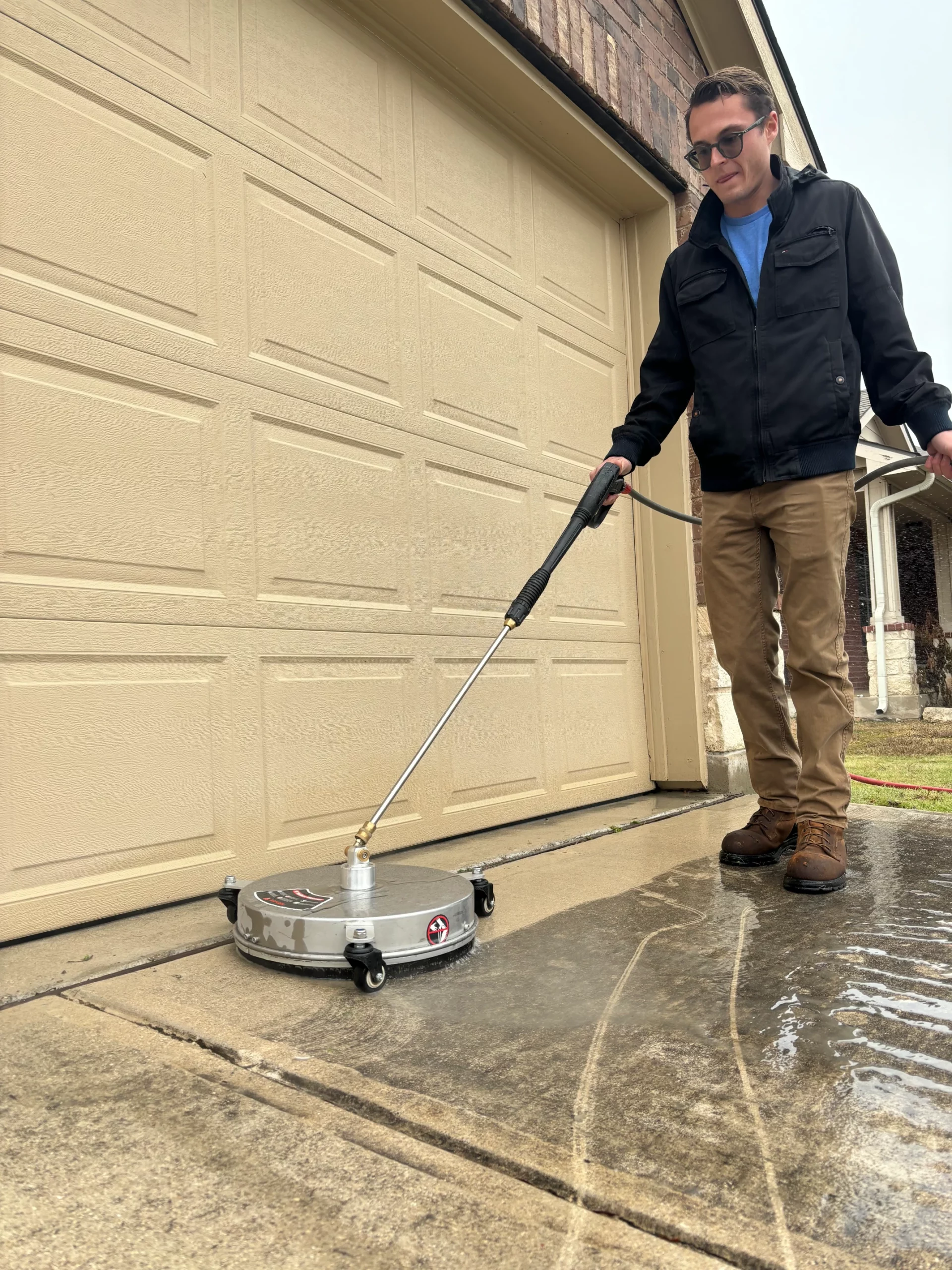 pressure washing